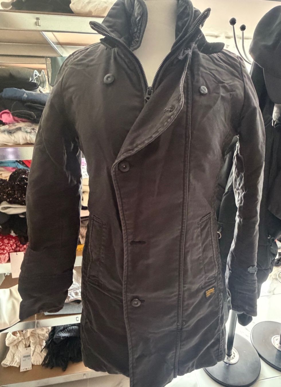 G-Star Manteaux: G-STAR SCHWARZER WINTERMANTEL Gr S – D'occasion à Arch par ellaisa84 1