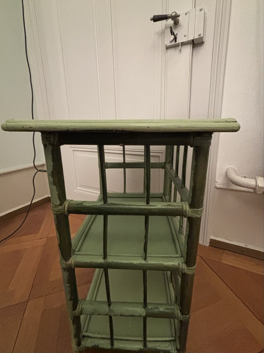 Nachttische: grünes Rattanmöbeli – Gebraucht aus Bern von Himmelsherold 2