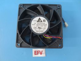 1x Delta Electronics QFR1212GHE Hochleistungs Lüfter 12VDC