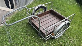 Velo/Mofa Anhänger verstärkte Räder