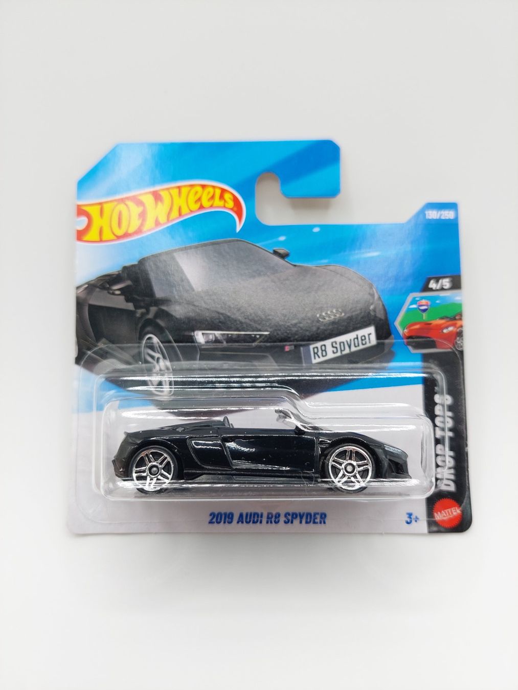 Hot Wheels Modellini d'auto: Hot Wheels Audi R8 Spyder Schwarz – Nuovo e nell'imballaggio originale da Rüti ZH venduto da S_Like
