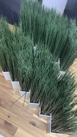12 Kunstgras Pflanzen IKEA  mit weissem Topf Grösse ca. 60cm