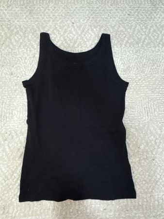 Schwarzes Tanktop