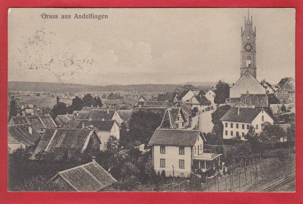 Ansichtskarten: ANDELFINGEN – Gebraucht aus Grüningen von Kartenlaube