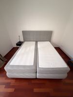 Boxspringbett mit Kopfteil, 180x200