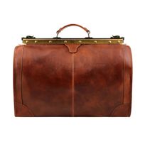 Reisetasche Leder Pechino - Farbe: Braun