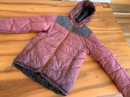 NILE Daunenjacke 2in1 wendebar reversibel Grösse S NWT