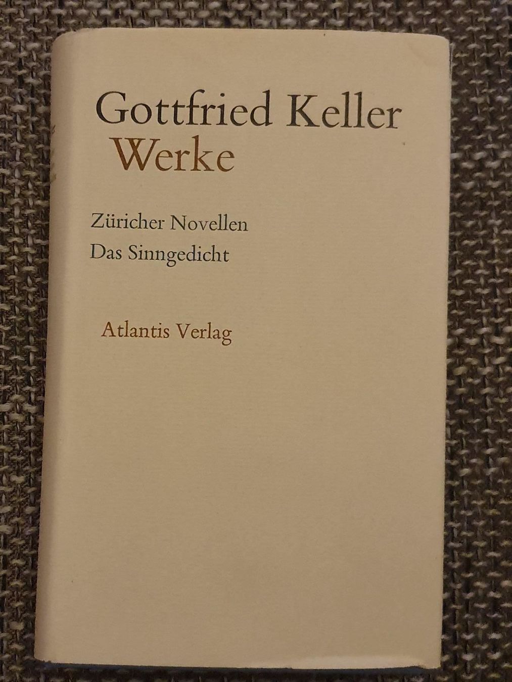 Libri: Gottfried Keller Werke – Usato da Langnau am Albis venduto da jer_pm72