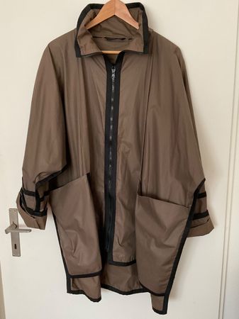 Helene Clement Basel Trenchcoat Gr 3 braun, mit Taschen