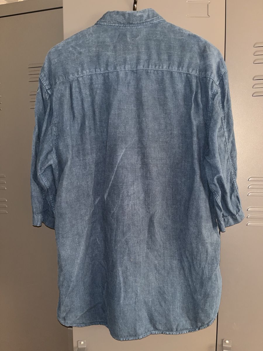 Camicie: Sommerhemd Indigofera, Top Zustand M – Usato da Basel venduto da Millaco 3