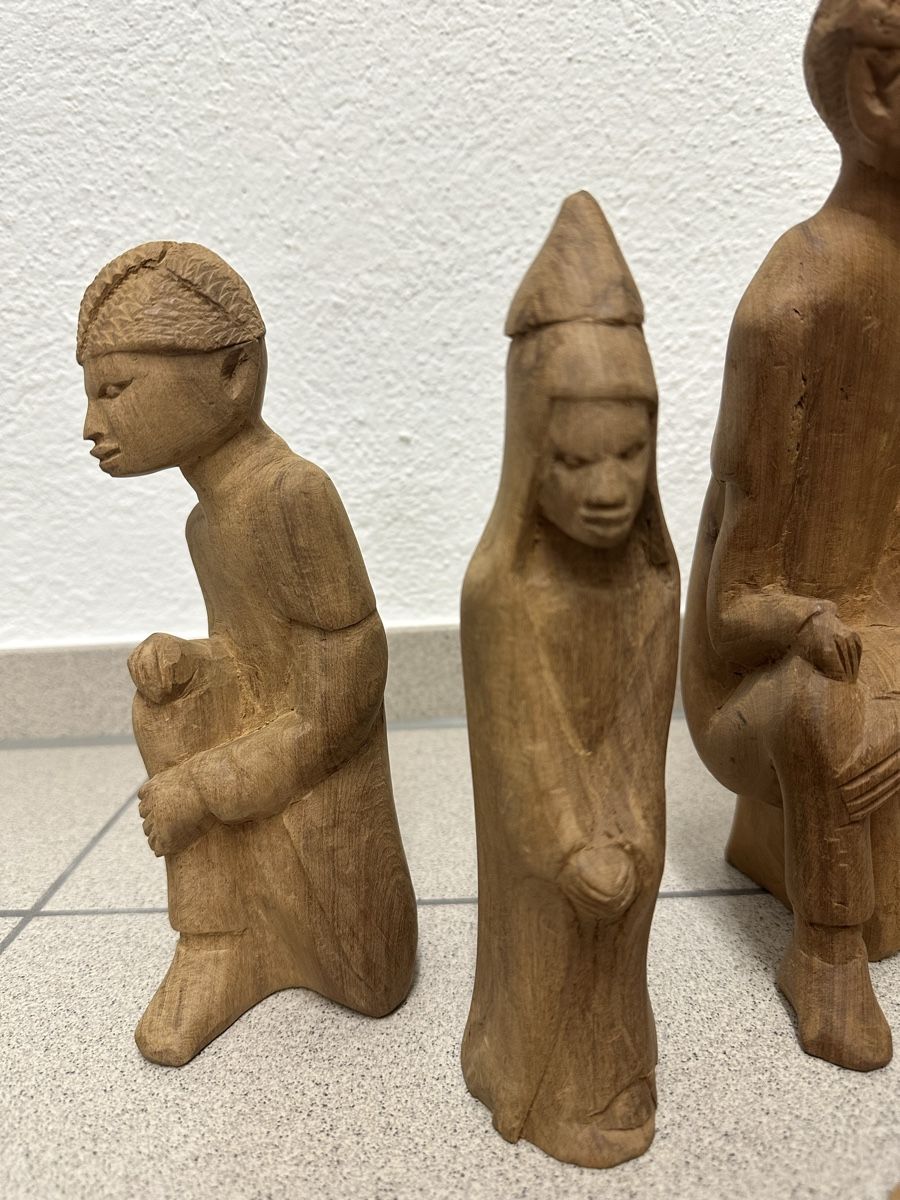 Statuette: Krippenfiguren aus Kenia – Usato da Stans venduto da Osteophyt 3