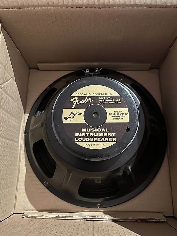 Fender Casse acustiche: Fender Eminence Speaker 12 Zoll 8 Ohm – Usato da Pfäffikon ZH venduto da kir_lz95 1