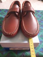 Atlanta Mocassin Schuhe Leder braun Grösse 39 NEU
