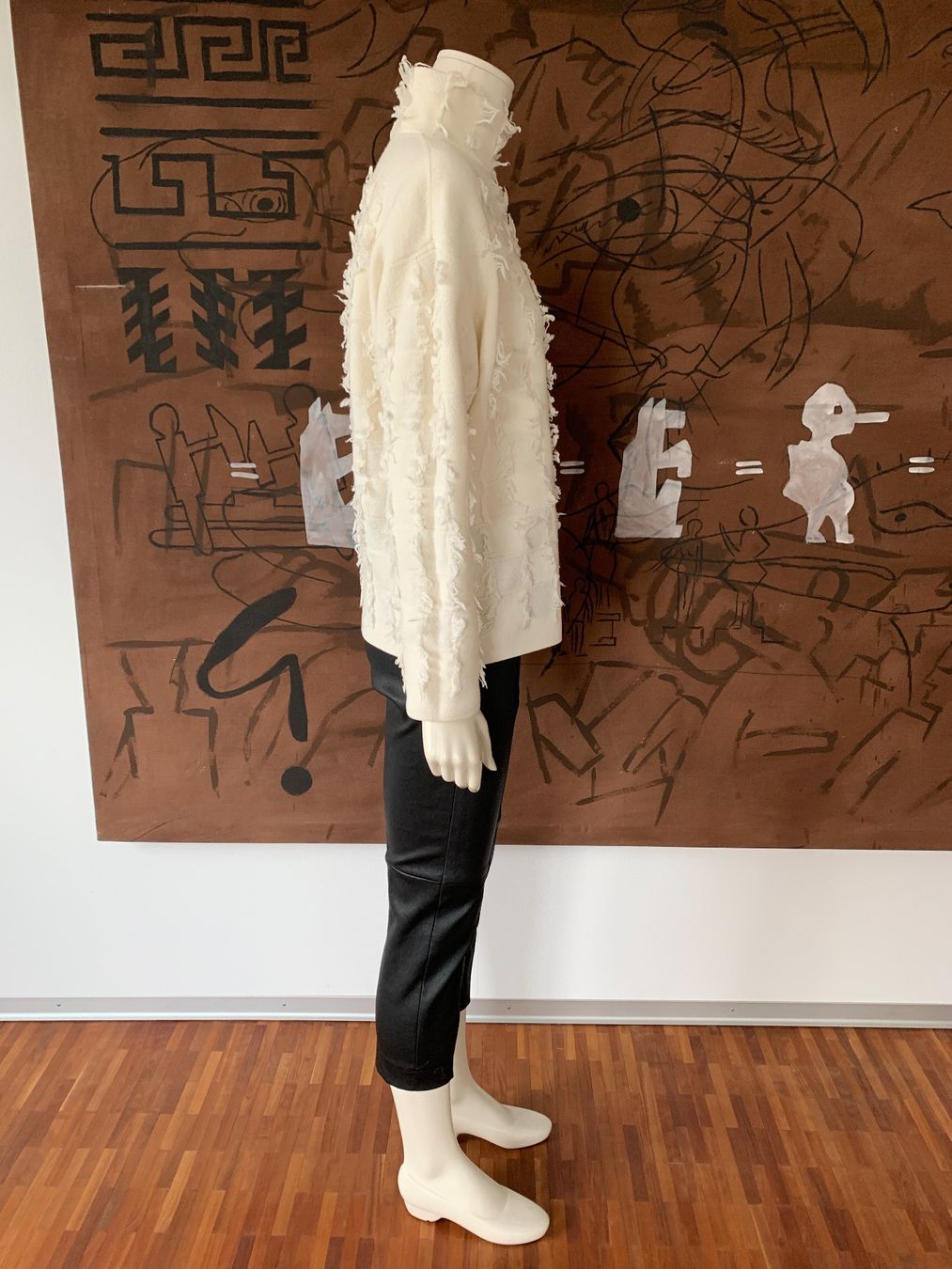 Akris Maglioni & Felpe: AKRIS-Exklusiver Pullover mit Fransen, 100% Kaschmir-NP 1990 – Nuovo (secondo la descrizione) da Luzern venduto da designluzern 2