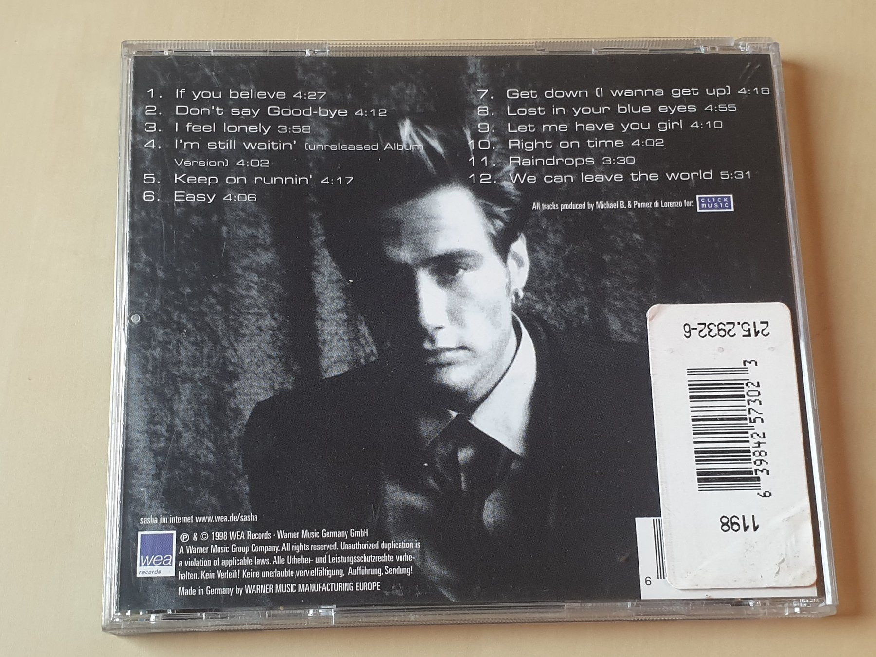 CDs: Sasha dedicated to... – D'occasion à Stansstad par collectorsshop 1