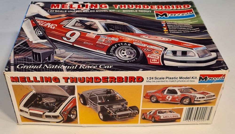 Kit Maquette Starter 1/43 Ford Thunderbird NASCAR 1987 Rouge, Résine France