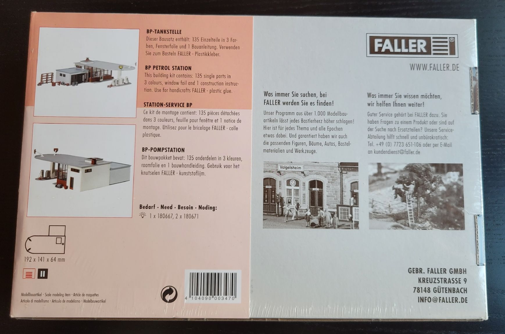 Faller Trains électriques: Faller BP- Tankstelle H0 – D'occasion à Hettiswil par kuese85 1
