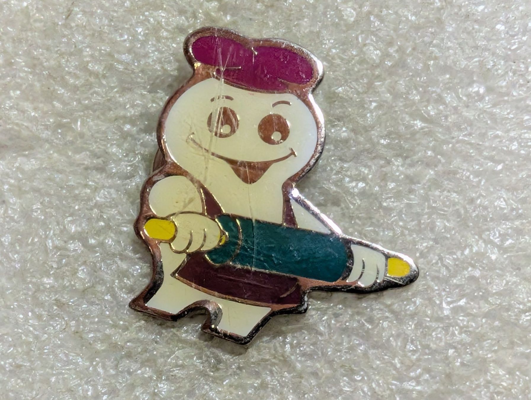 Placchette & Badge: Ansteckpin 107: Maga Bio – Usato da Oppligen venduto da Pin-Fall-Shop