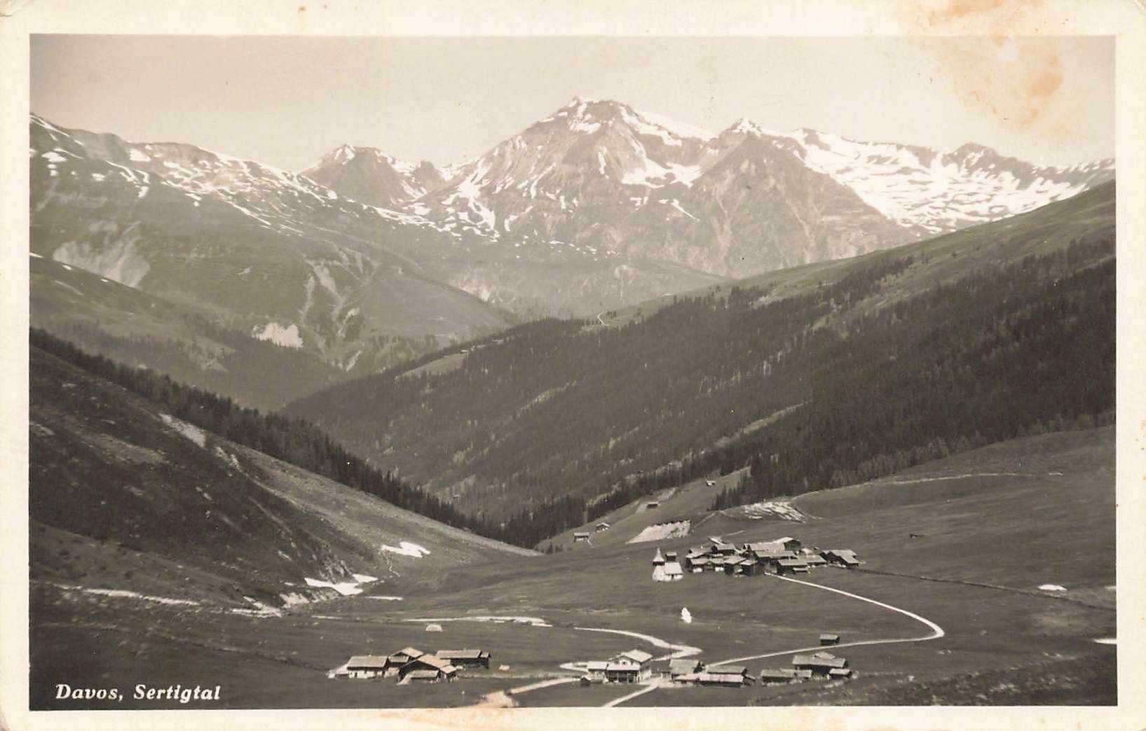Ansichtskarten: Davos sertigtal – Gebraucht aus Biasca von Blenio71