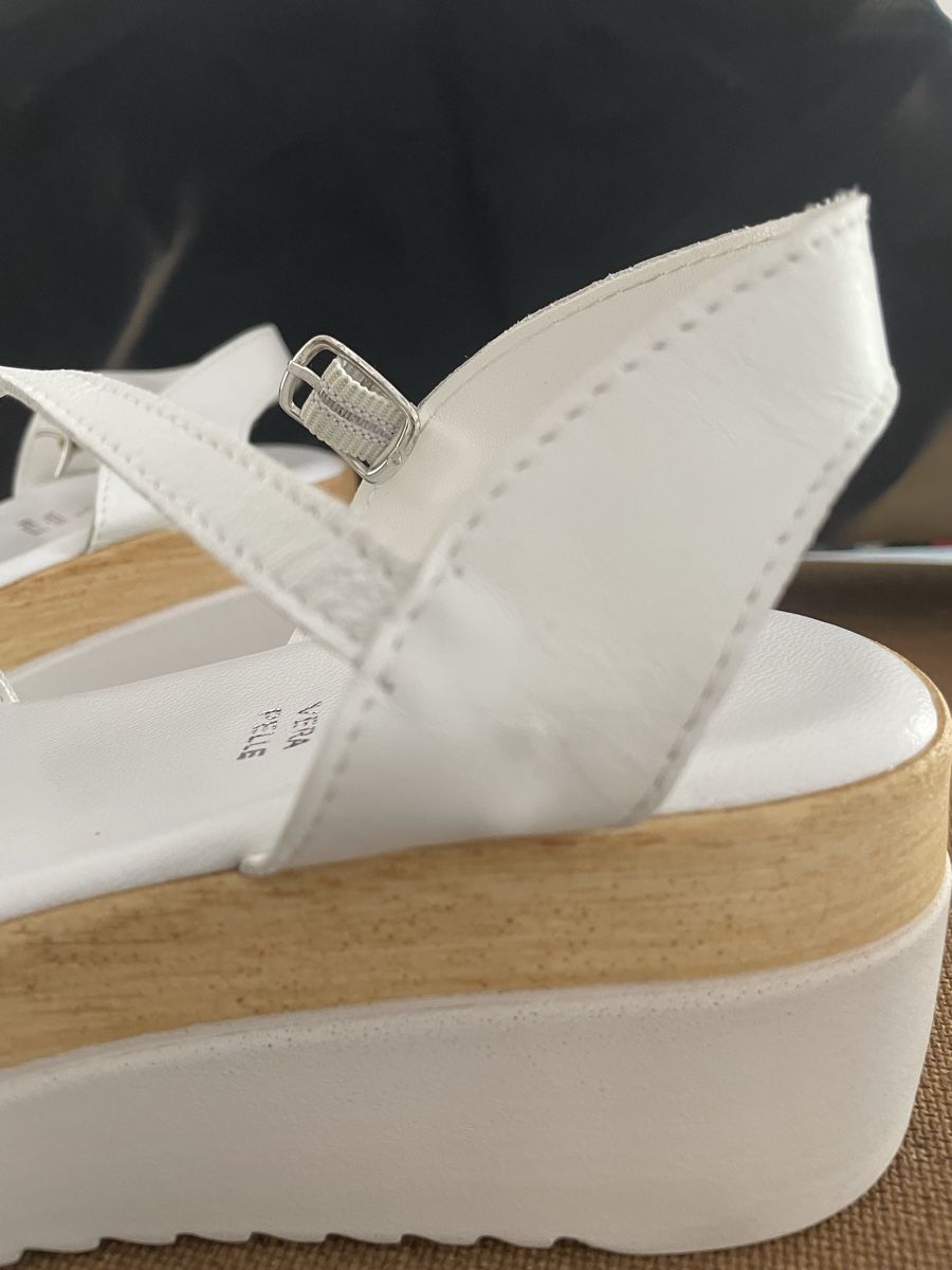 Damenschuhe: Plateau Sandale Gr 40 Leder – Gebraucht aus Glis von taisiya078 3
