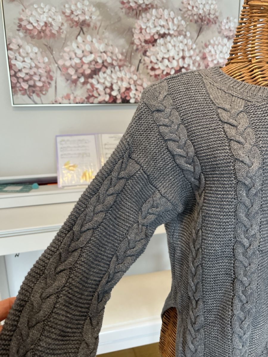 Benetton Pulls & Sweat-shirts: Pullover mit Zopfmuster, Benetton, S – D'occasion à Solothurn par Bobesch08 2