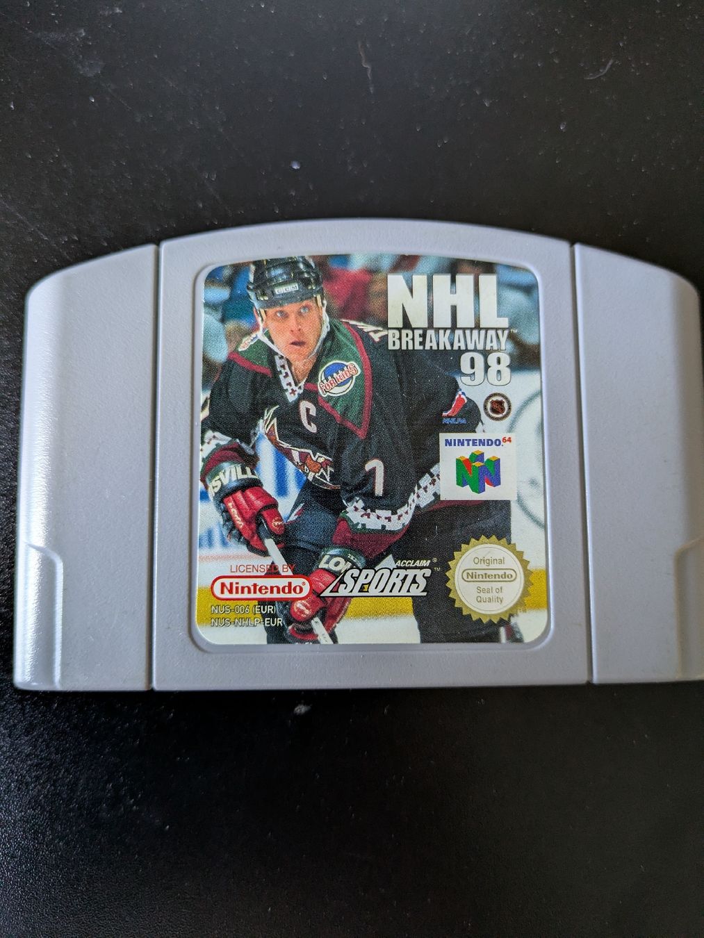 Nintendo Spiele: Jeu Nintendo 64 NHL Breakaway 98 – Gebraucht aus Court von Meirine