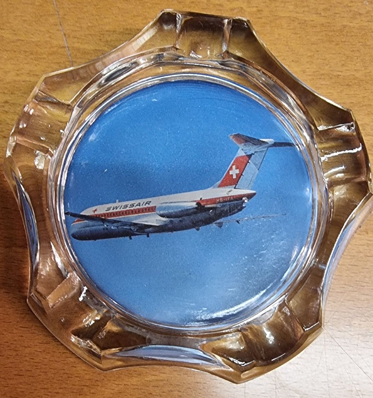 Swissair Portacenere: Swissair Aschenbecher – Usato da Zürich venduto da pf3