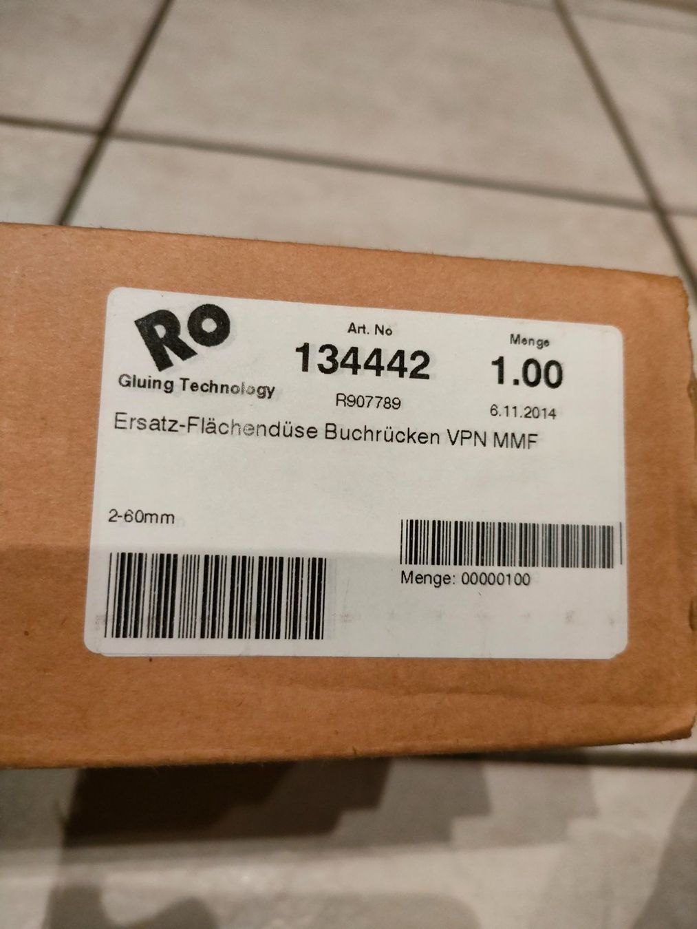 Caricatori & Batterie: Robatech VPN Mod 30 PUR Buchrückendüse, Müller Martini Komp. – Usato da Flawil venduto da rbdrei 1