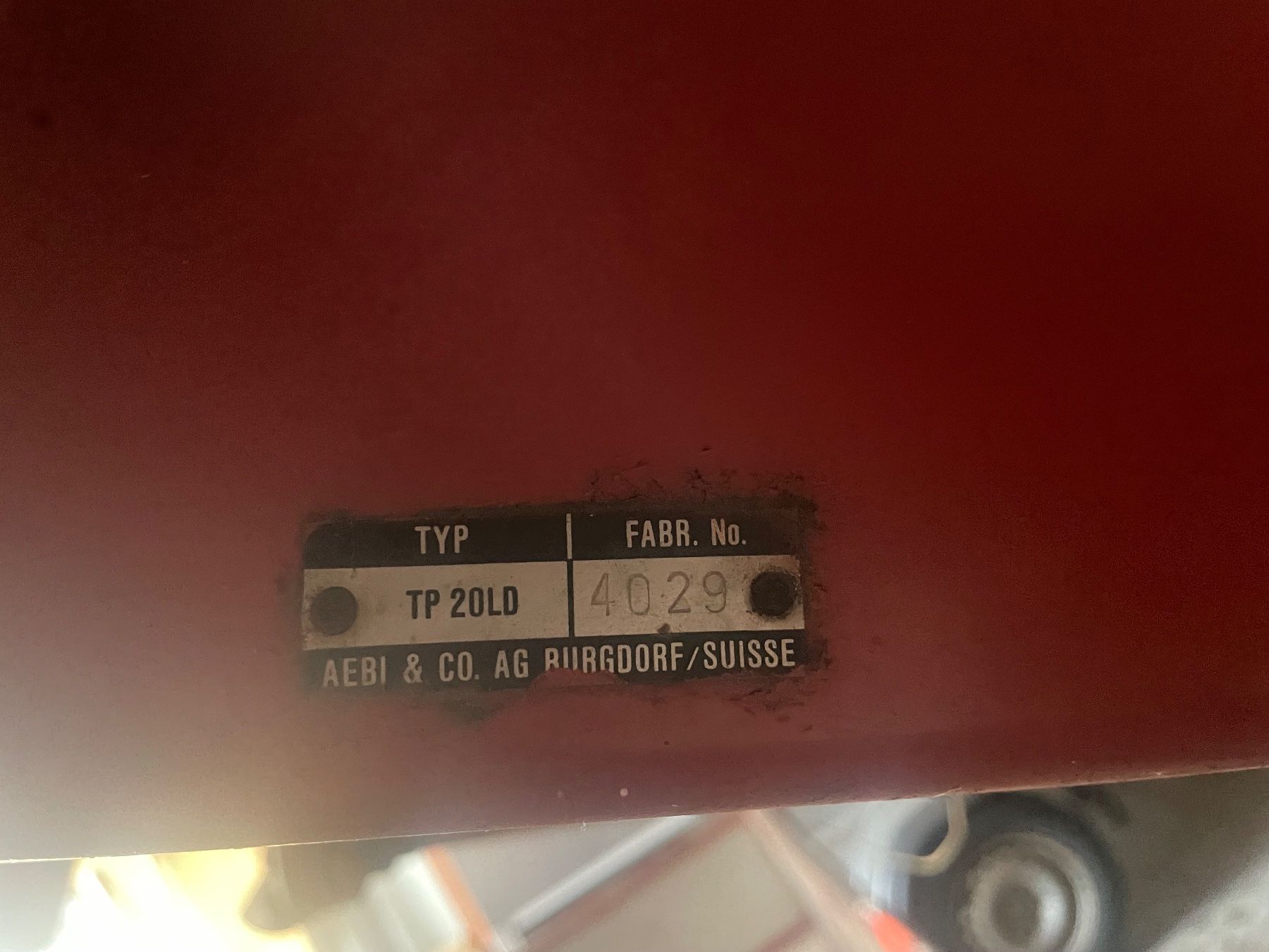 Aebi Traktoren: Aebi Transporter TP 50 – Gebraucht aus Termen von esc_2sm5 7