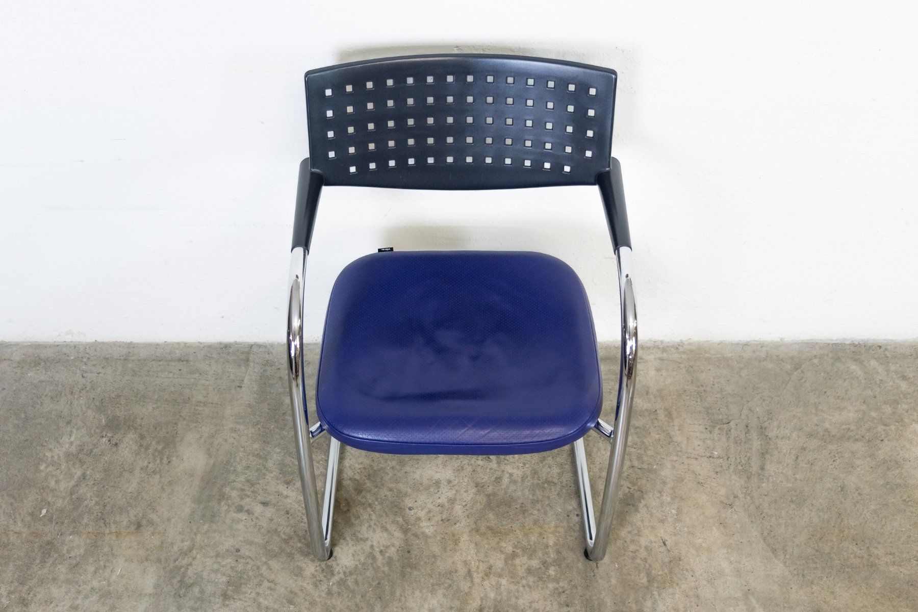 Chaises: Vitra Visavis Freischwinger Leder Büro – D'occasion à Schaffhausen par Studio-Ara 2