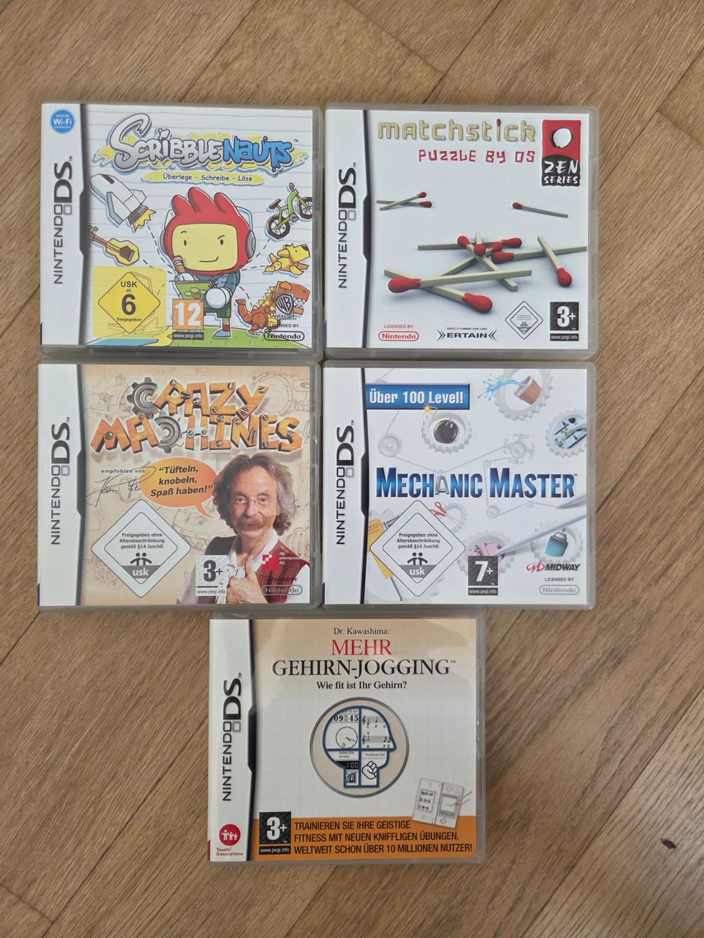 Nintendo Giochi: 5 Games for Nintendo DS – Usato da Carouge GE venduto da Gasco
