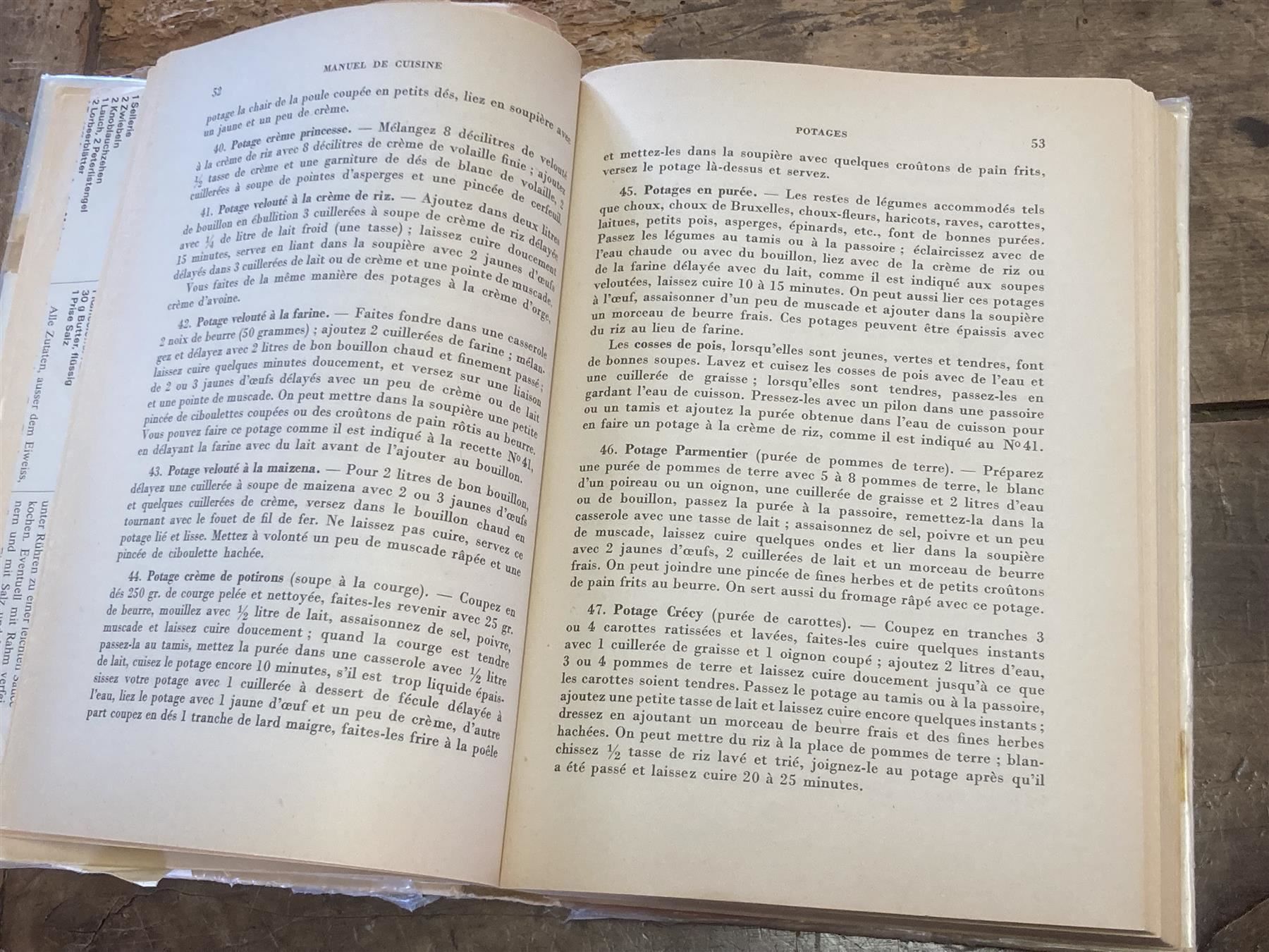 Cuisines complètes: 1949 Manual de Cuisine – D'occasion à Bern par Jwpm66 3