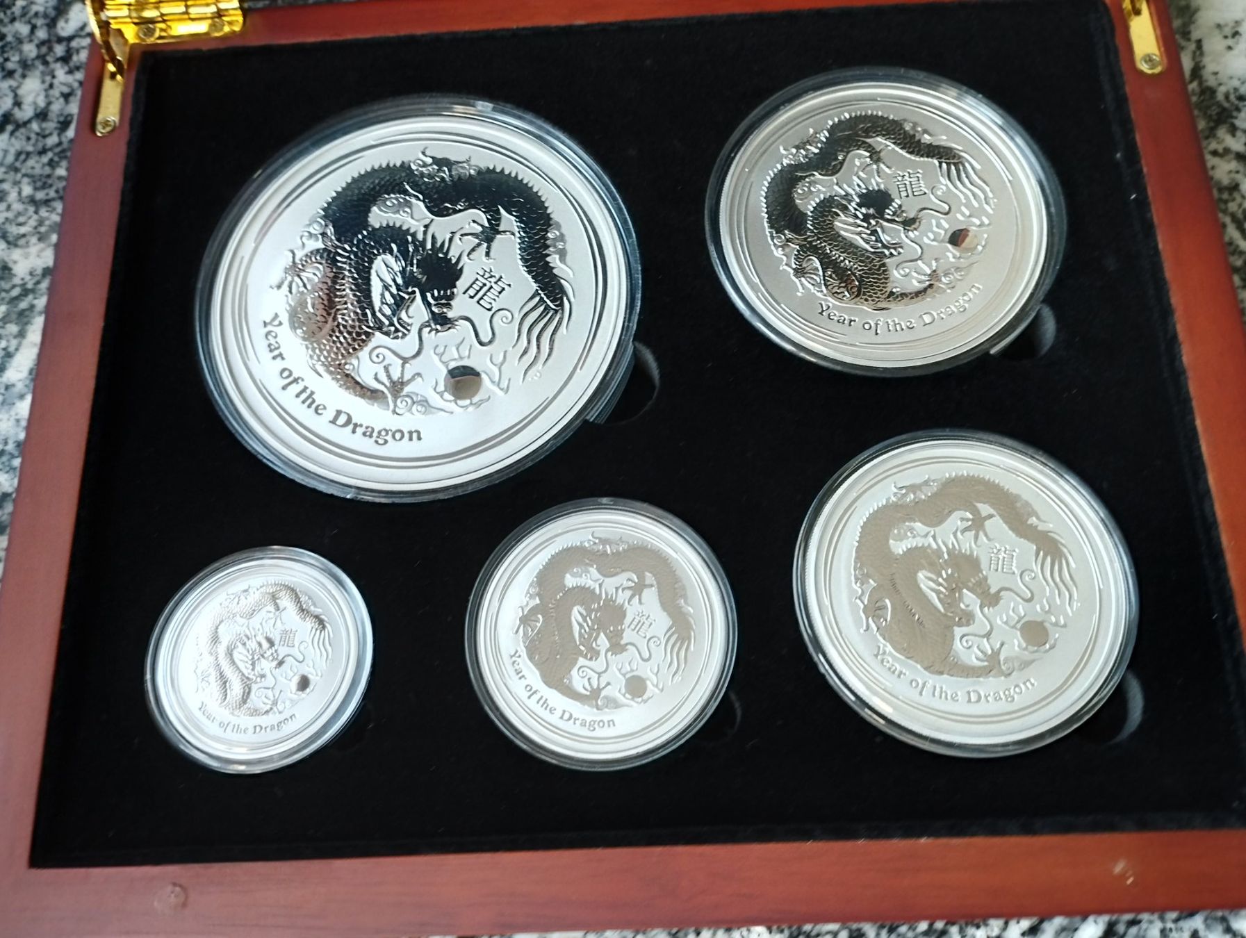 Tutti le monete: Lunar II Drache Set 2012 – Nuovo (secondo la descrizione) da Zuzwil SG venduto da hpzuzwil 2