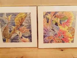 Einmalige gelegenheit! Handgemalt Einzelstück! Bild Kunst