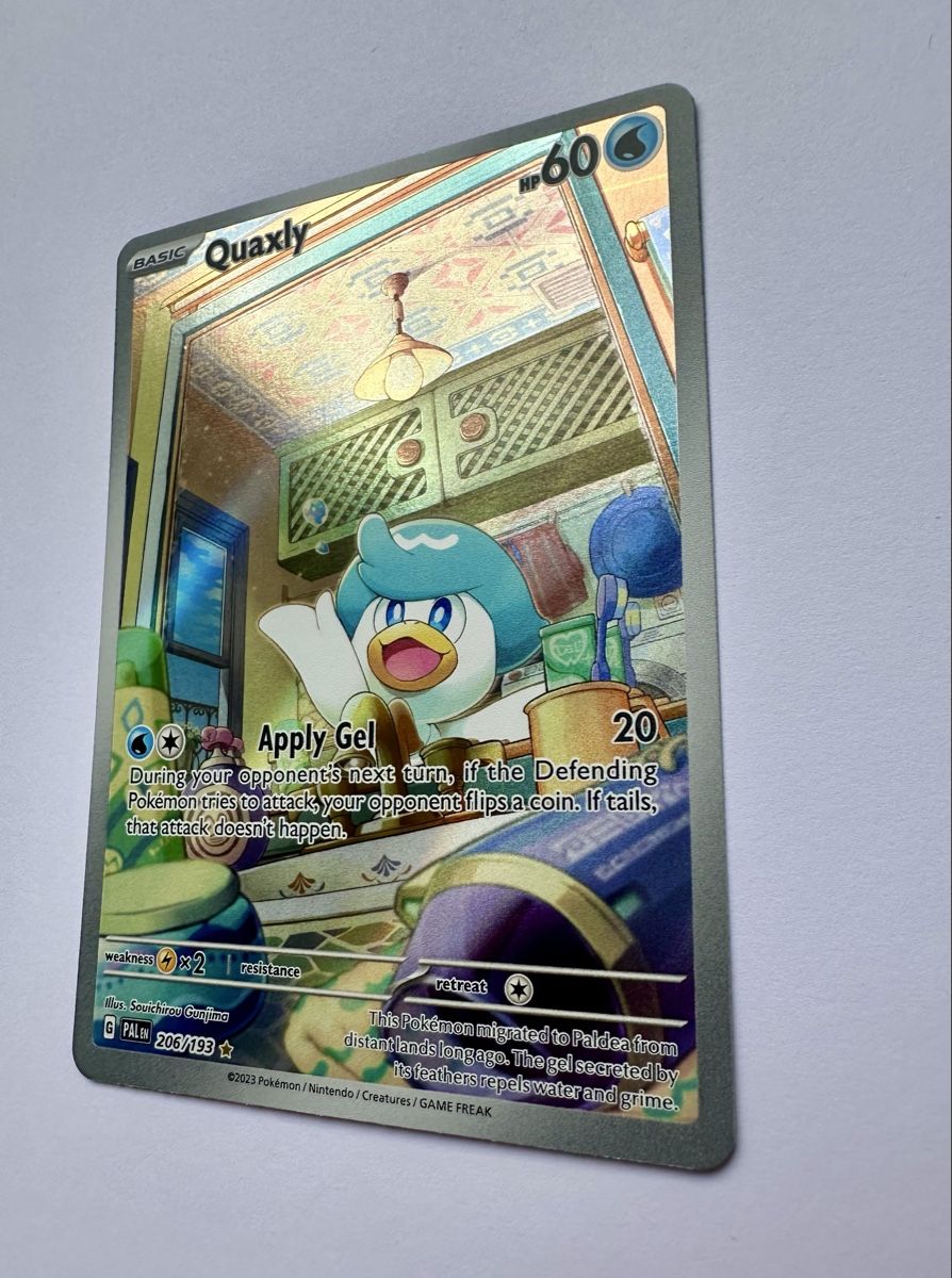 Pokémon Carte collezionabili: Quaxly #206 - Pokemon Paldea Evolved - Ab 1.-  – Usato da Bern venduto da HugoStiglitz11 2