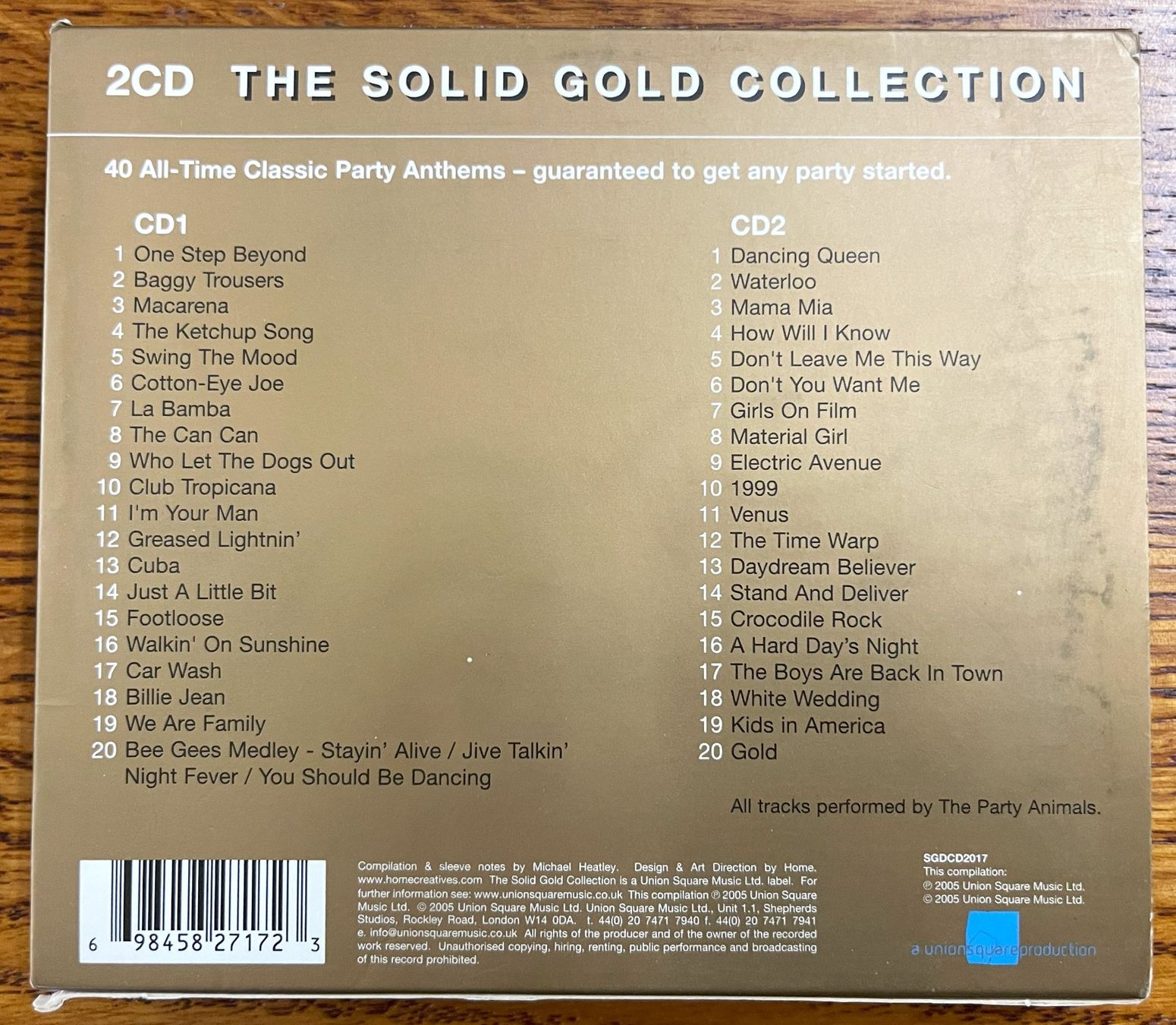 CD: Solid Gold, Party Mix CD - Gold Collection – Usato da Oftringen venduto da Vucki 2