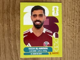 Panini FIFA WM 2026 Sticker Hassan Al-Haydos QAT 16