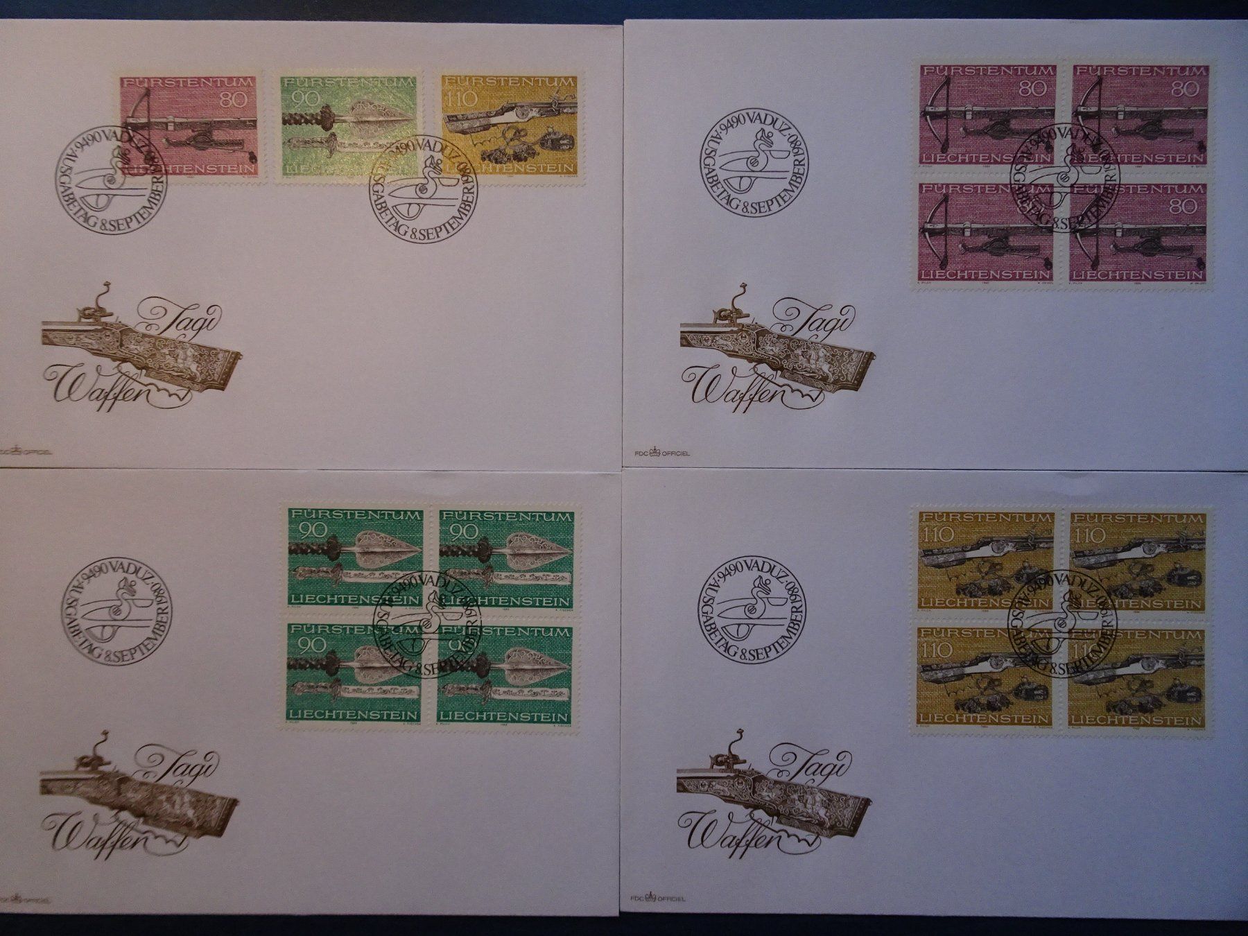 Alle Briefmarken: FDC 1980 – Neu (gemäss Beschreibung) aus Aadorf von Chnorli-Furz