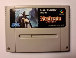 🧛Nosferatu ☠️ Super Famicom SFC SNES JPN 👉 RARITÄT