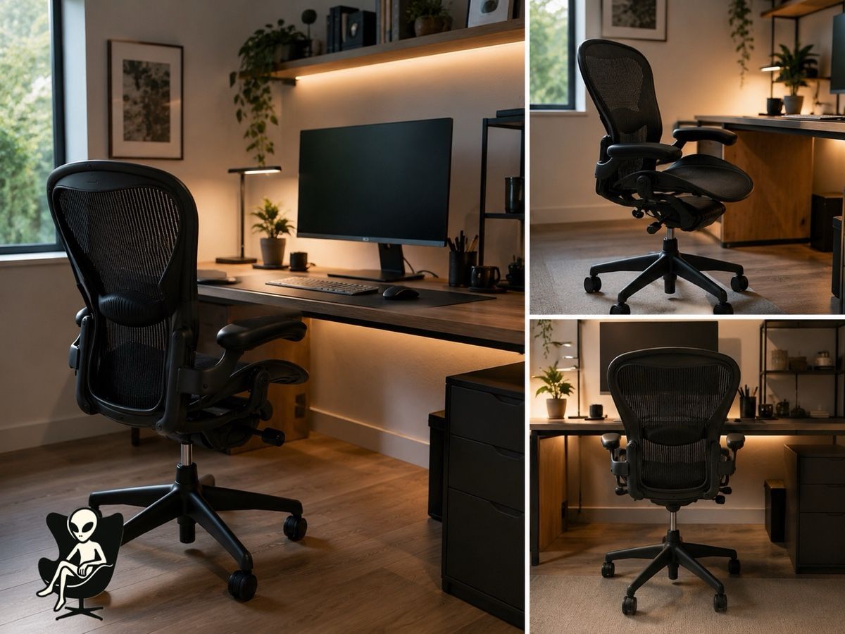 Chaises: Herman Miller Aeron Size B FULL SPEC - Classic – D'occasion à Frauenfeld par Elooooo