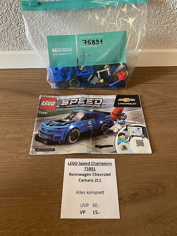 Giocattoli: LEGO Sets Speed Champions 75891 / 76898 / 76906 – Usato da Willisau venduto da poner