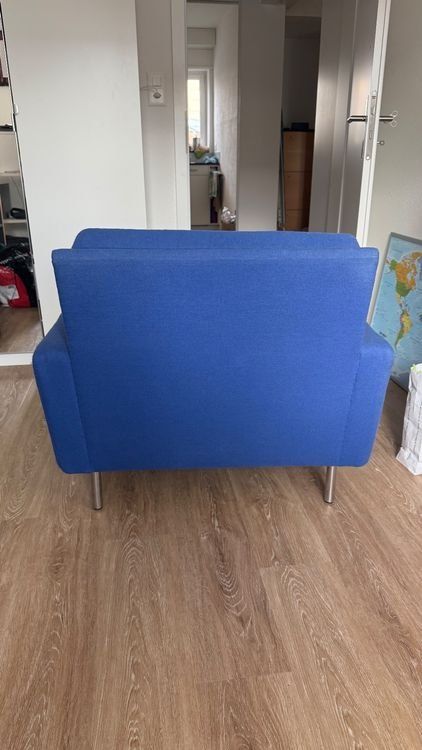Poltrone: Top Schnäppchen: Stylischer Sessel in kräftigem Blau – Usato da Thalwil venduto da lxn_9652 2