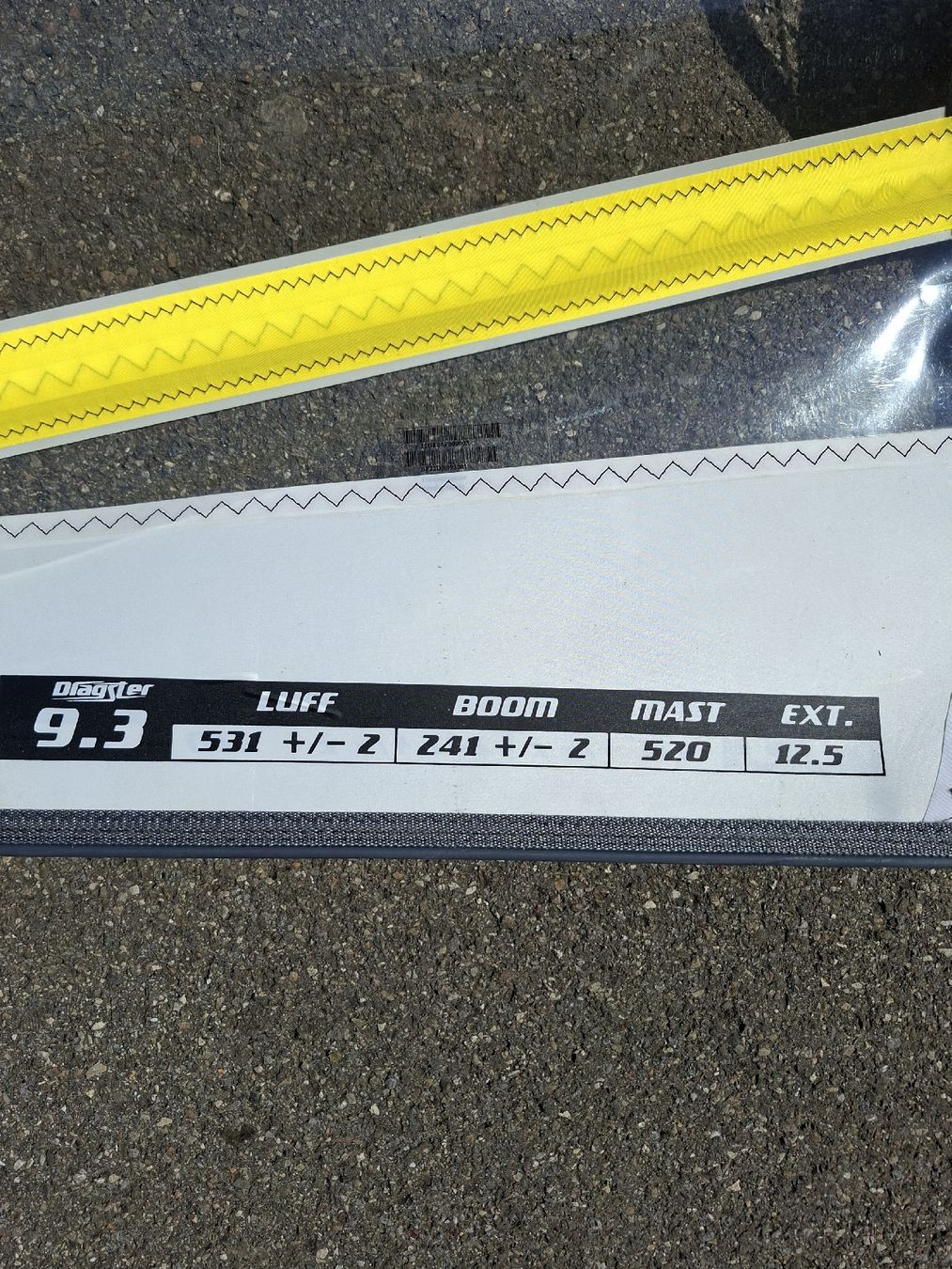 Surfen: Arrows Segel Dragster 9.3m – Gebraucht aus Fällanden von Nmustang 3