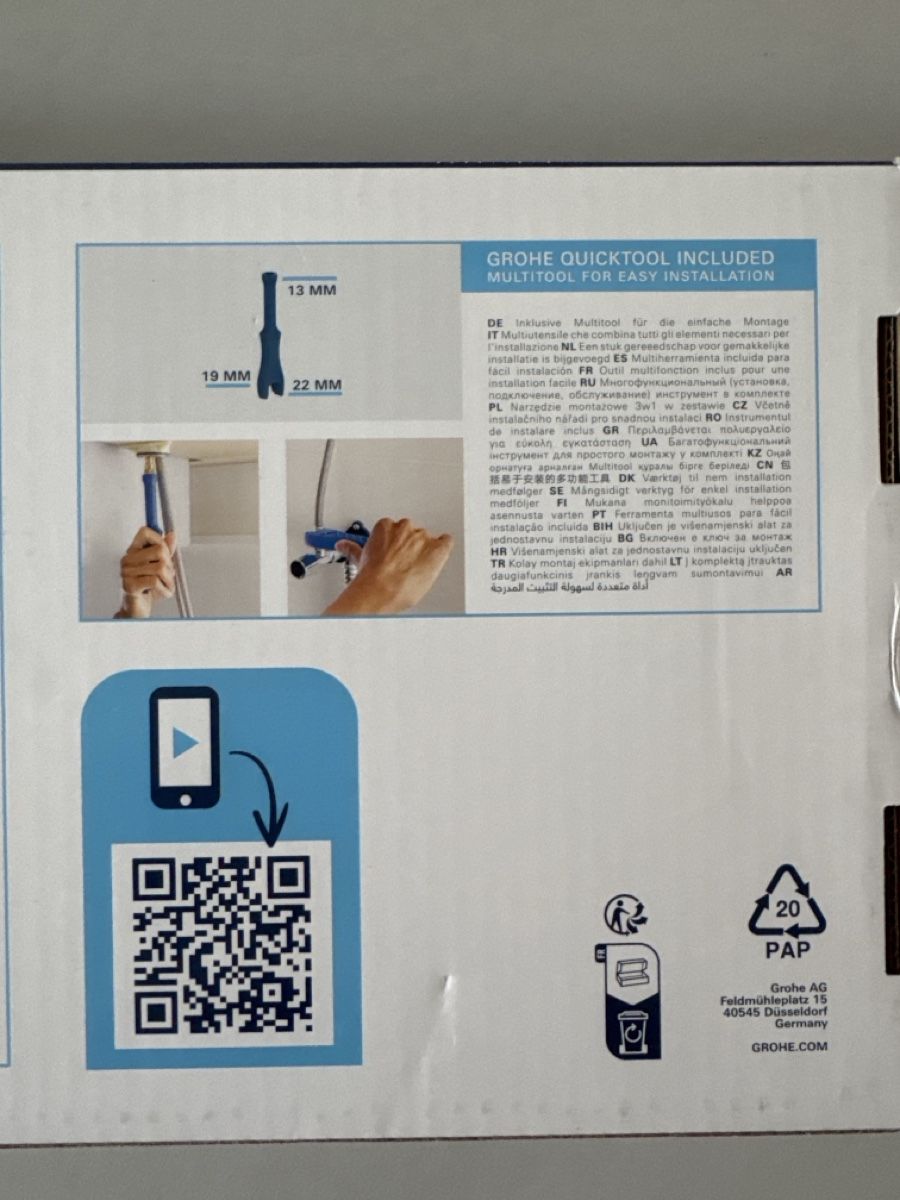 Grohe Rubinetteria: GROHE SWIFT Waschtischarmatur – Nuovo e nell'imballaggio originale da Bern venduto da jkk_trl8 3