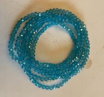 2 Bracelets de perles turquoise et rose, neuf !✨💙 56cm
