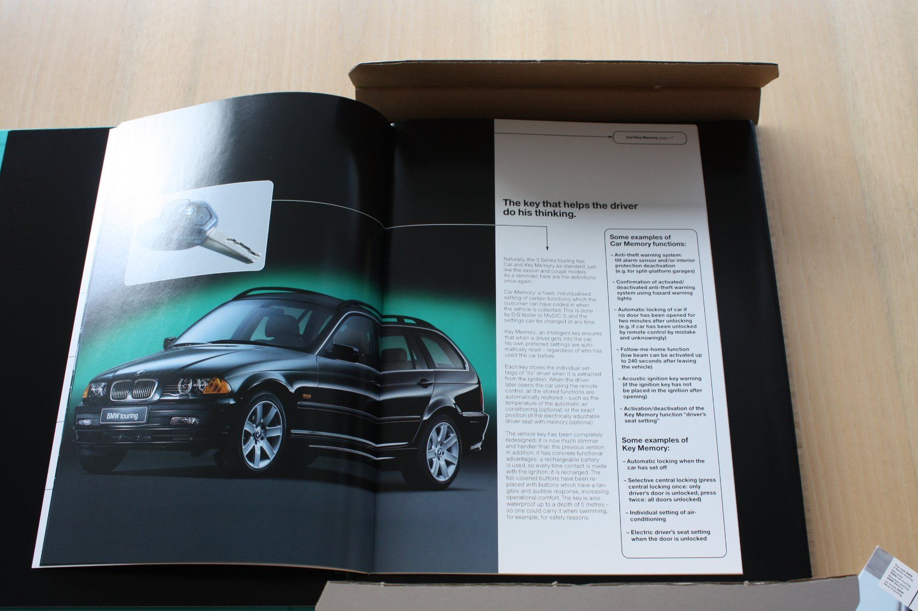 BMW Documenti: BMW 3er Showroom Prospekt/CD E46 – Usato da Wikon venduto da erwin400 6