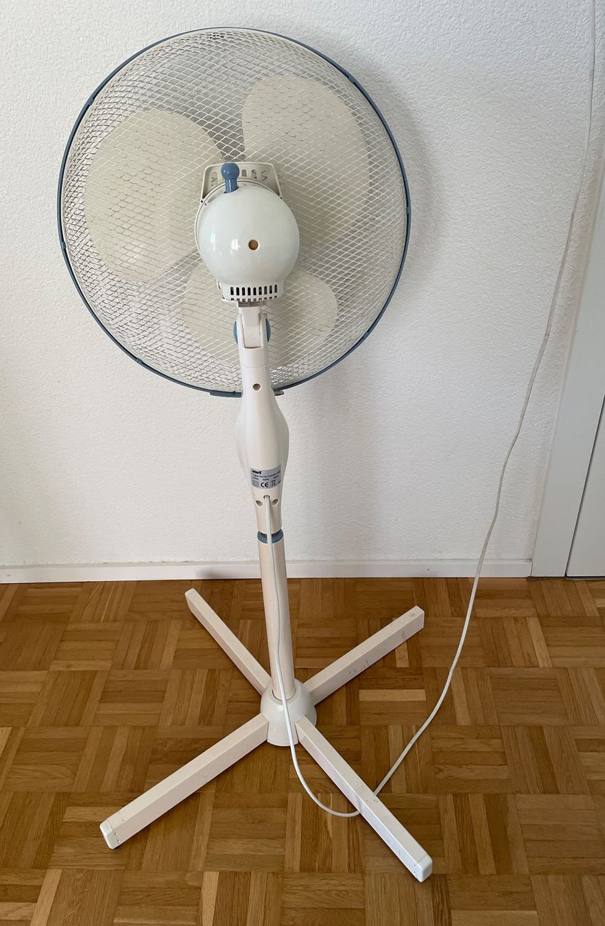 Ventilatori: Standventilator ewt weiss, 3 Stufen – Usato da Gümligen venduto da soleil149 5
