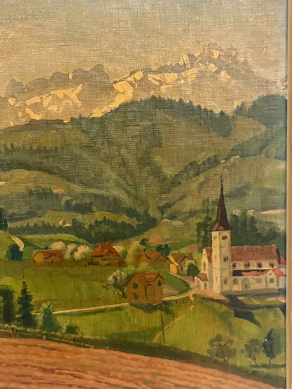 Gemälde: Wunderschön Gemälde Appenzeller A. Wyss 1947 – Gebraucht aus Basel von Kaffee_und_Kunst 3