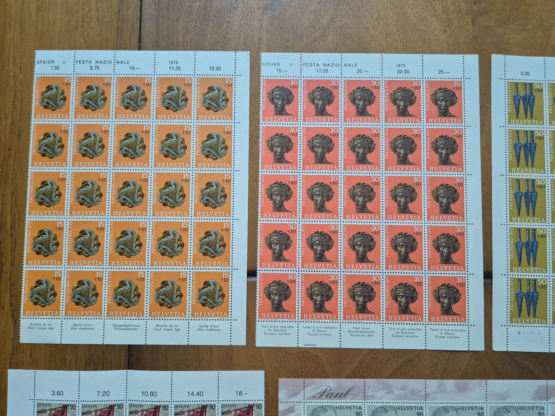 Tous les timbres: Frankaturware 100 CHF. GRATISLIEFERUNG ! – Neuf (Voir description) à Horgen par frankatur 1