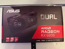 ASUS Radeon RX 6600 Dual Grafikkarte 8GB